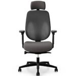 Võrgust seljatoega ümara ja peham disainiga ergonoomiline kontoritool Giroflex 353