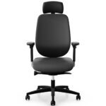 Ergonoomiline ümara pehme disainiga kontoritool Giroflex 353