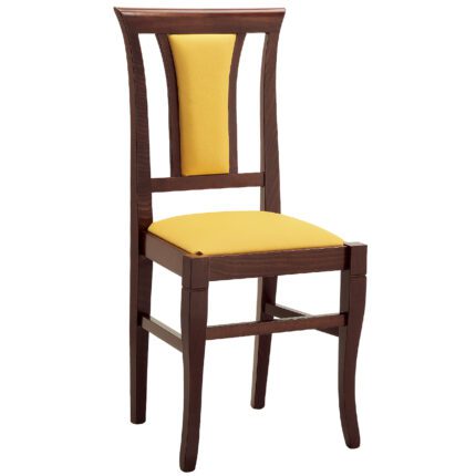 Polsterdatud klassikaline puidust tool 573