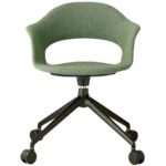 Ratastel lihtne kontoritool Lady B