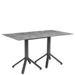 Kahene kokkupandav lauajalg Nemo Double Folding