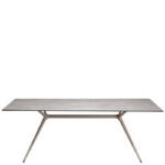 Mattvärvitud terasest nelja jalaga lauajalg MEtropolis XL