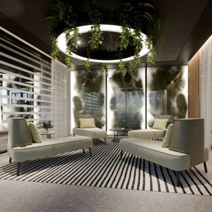 Bask lamamistool sobib nii kontorisse kui ooteruumi.