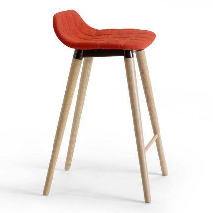 Bop Wood Bar Stool