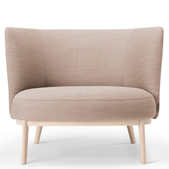 Shift wood low armchair