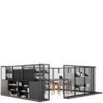 Harp Meeting modulaarne ruumilahendus on mugav lahendus tänapäevastesse kontori- ja bürooruumidesse