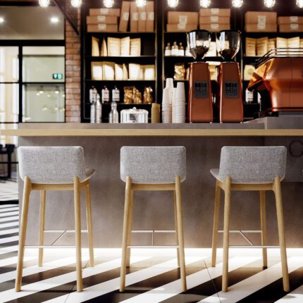 Swoosh puitjalgadega pukk – mugav ja elegantne iste vastuvõtualadele ning puhkeruumidesse.