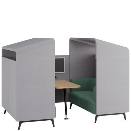 Tryst 4-kohaline boks katusega